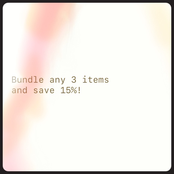 Bundle any 3 items and save 15%! - Picture 1 of 1